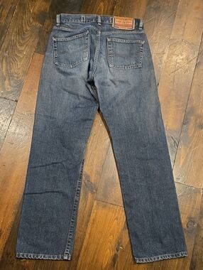 Vintage Diesel Fellow Buttonfly Art 736 Made In Italy Blue Size L30 Reg Fit